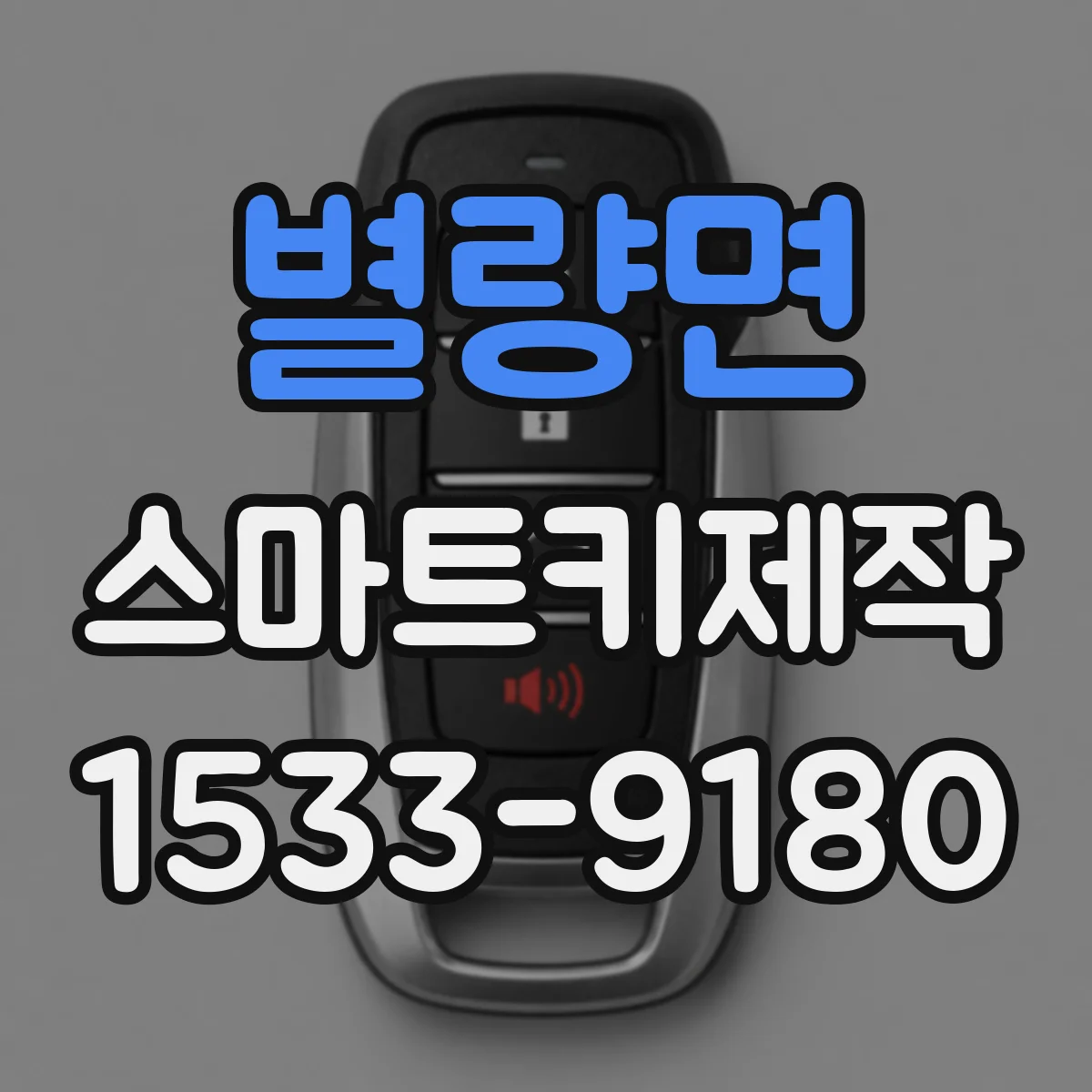 별량면 스마트키제작