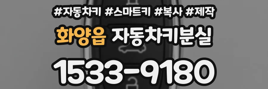 화양읍 자동차키분실