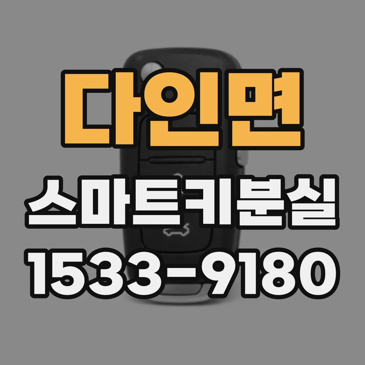 다인면 스마트키분실
