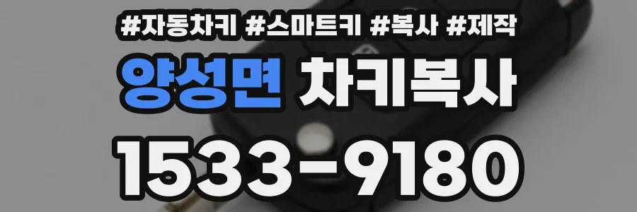 양성면 차키복사