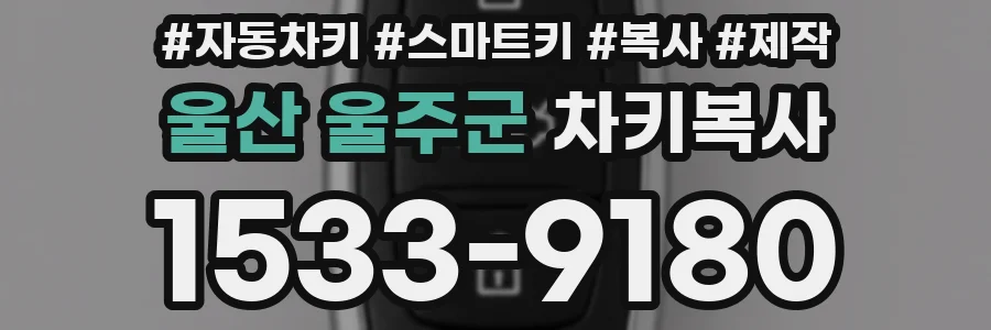 울산 울주군 차키복사