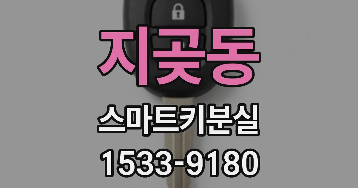 지곶동 스마트키분실