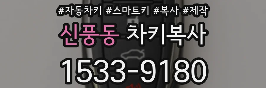 신풍동 차키복사