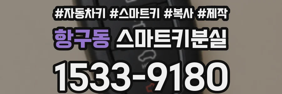 항구동 스마트키분실