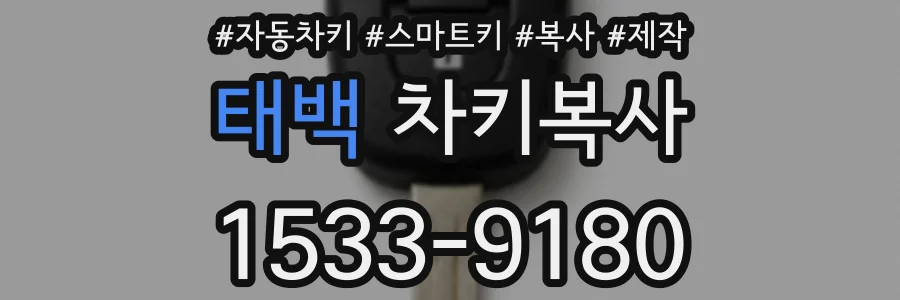 태백 차키복사
