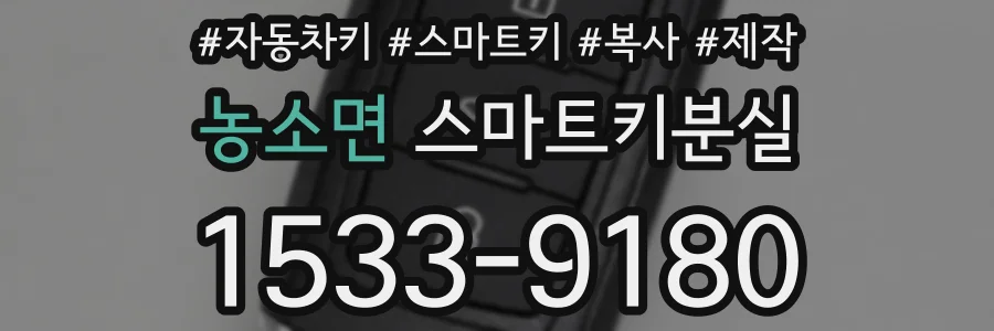 농소면 스마트키분실