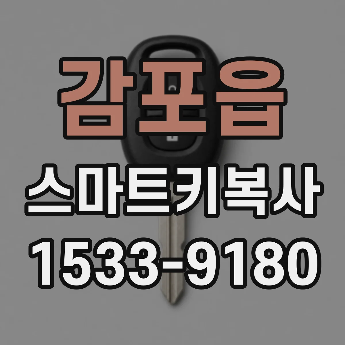 감포읍 스마트키복사