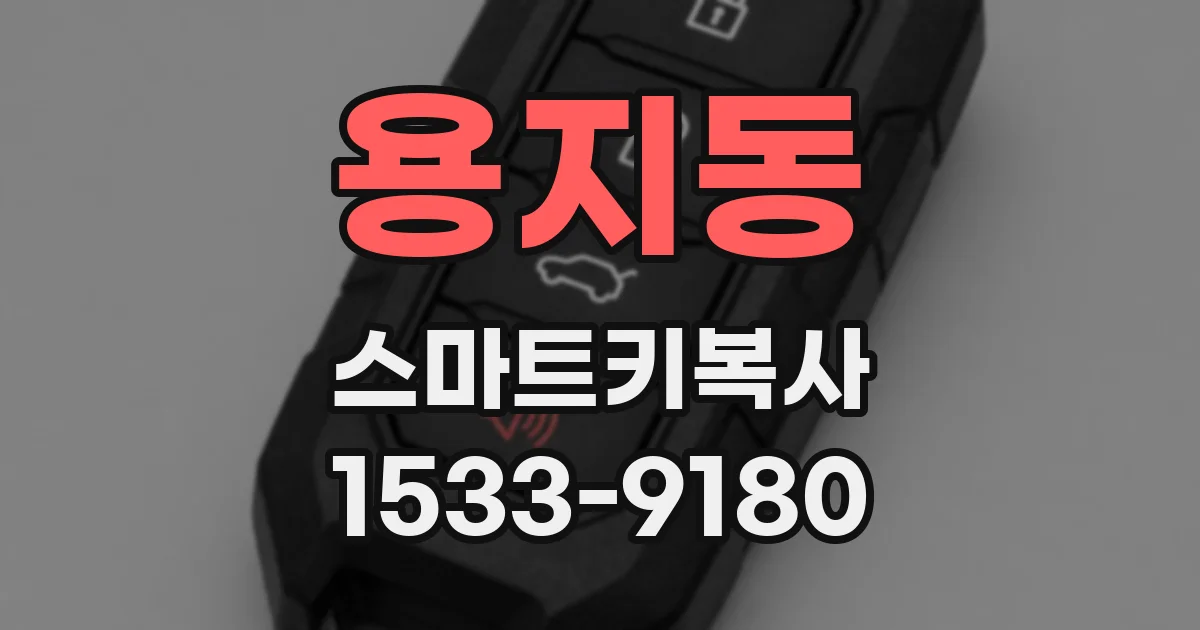 용지동 스마트키복사