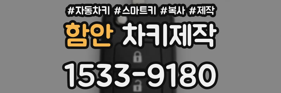 함안 차키제작