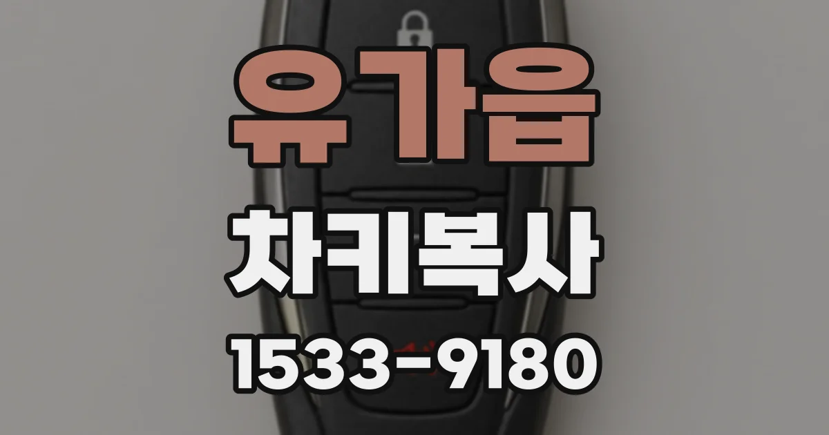 유가읍 차키복사