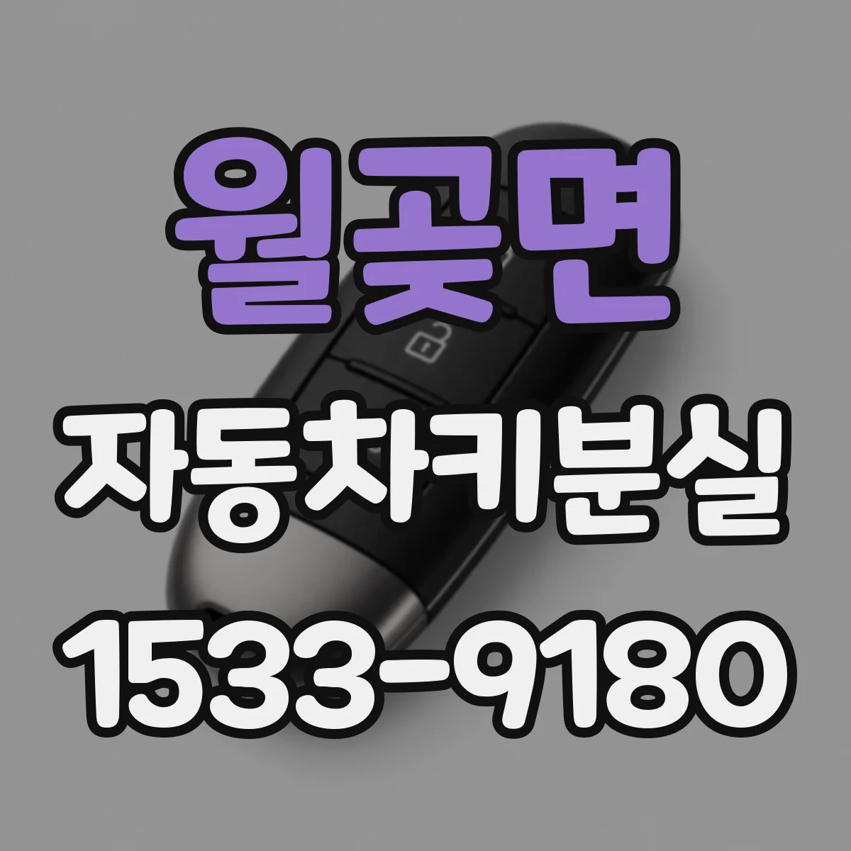 월곶면 자동차키분실