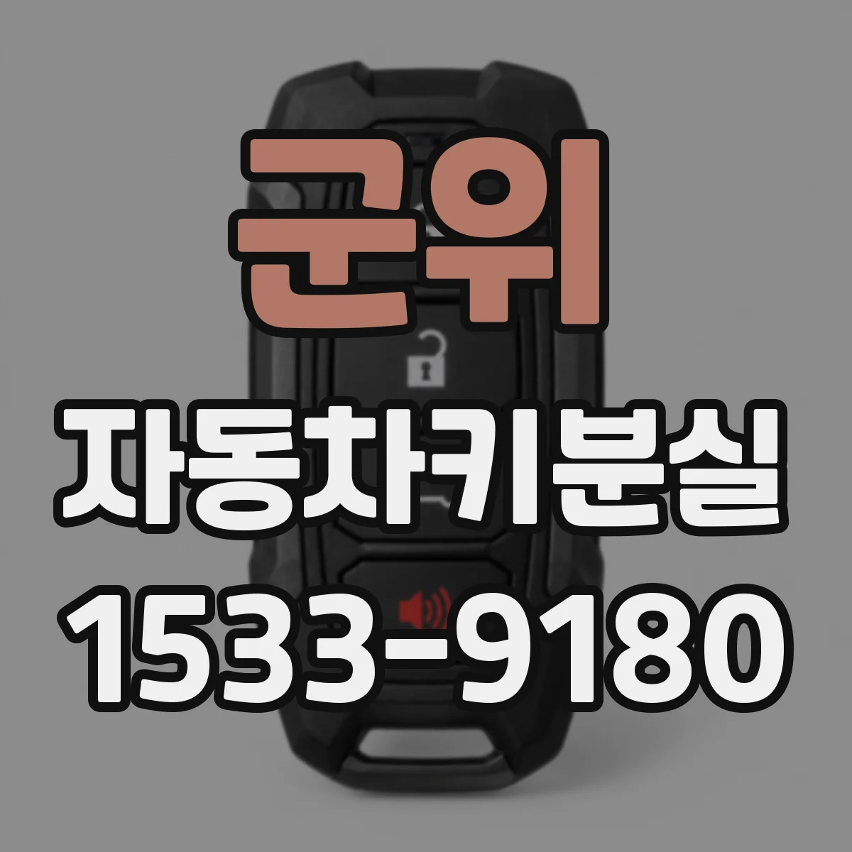 군위 자동차키분실