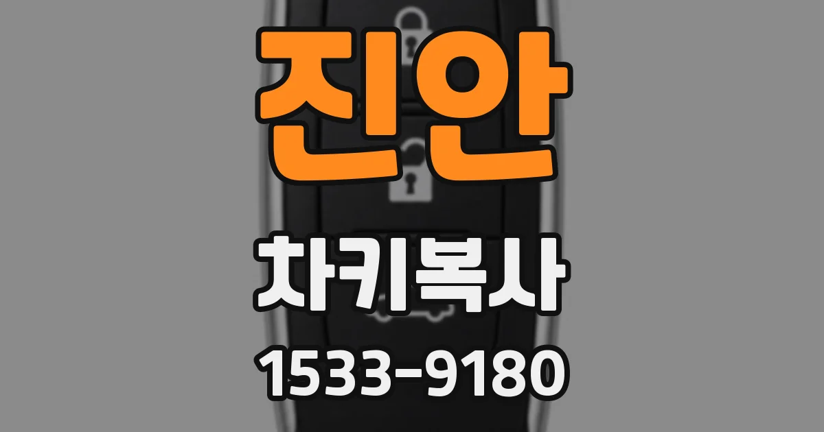 진안 차키복사
