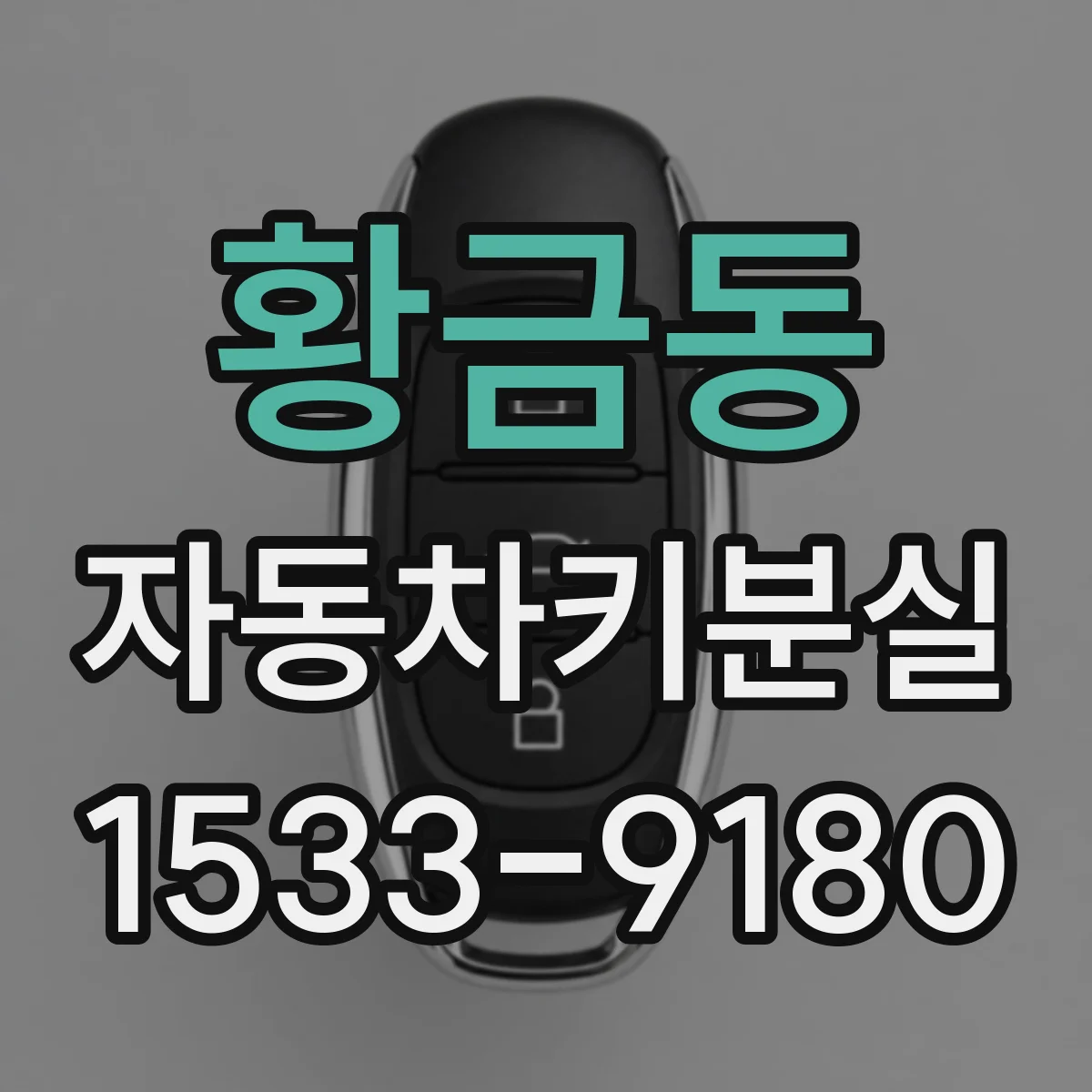 황금동 자동차키분실