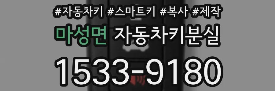 마성면 자동차키분실