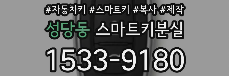 성당동 스마트키분실