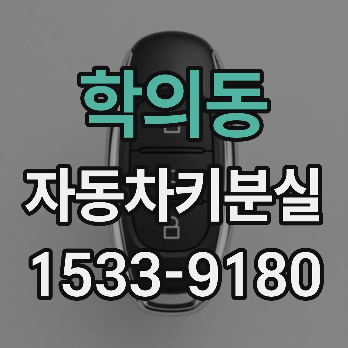 학의동 자동차키분실