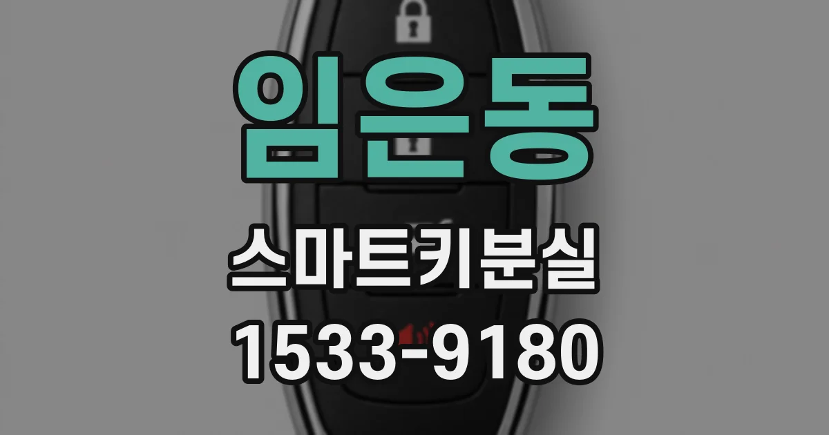 임은동 스마트키분실