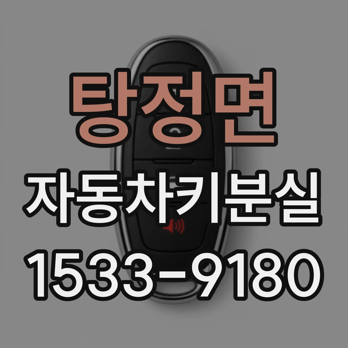 탕정면 자동차키분실