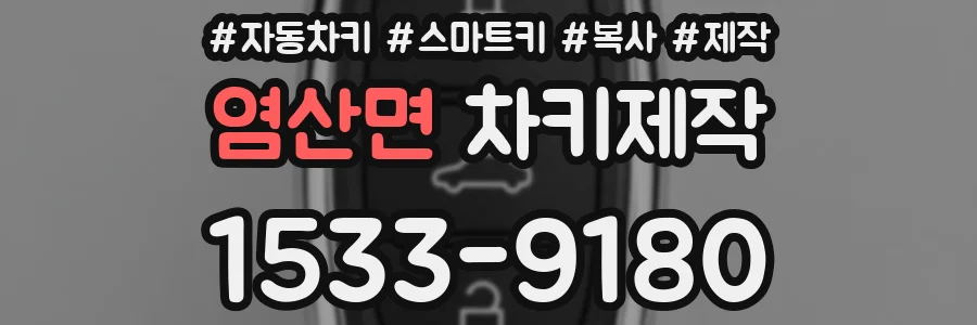 염산면 차키제작