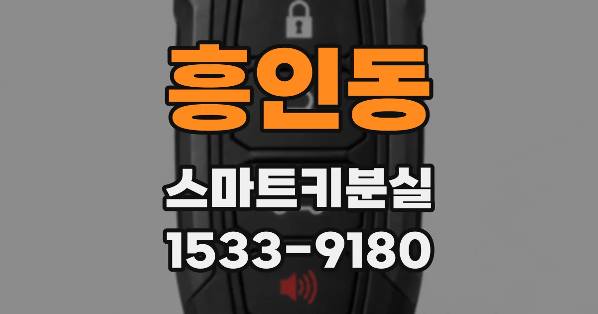 흥인동 스마트키분실