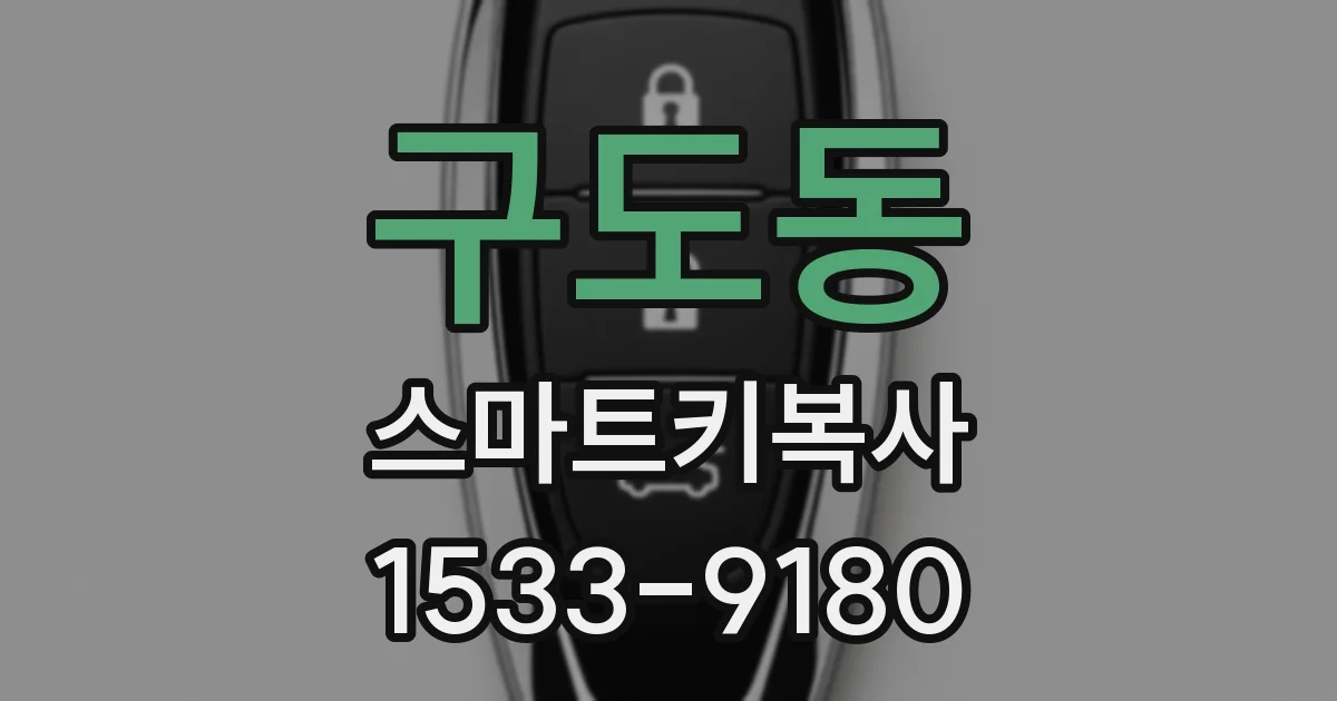 구도동 스마트키복사