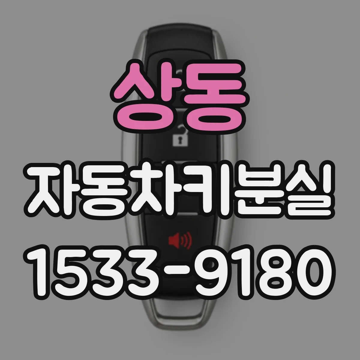 상동 자동차키분실