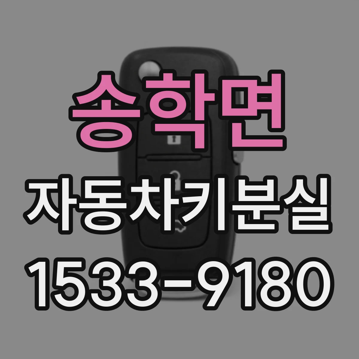 송학면 자동차키분실