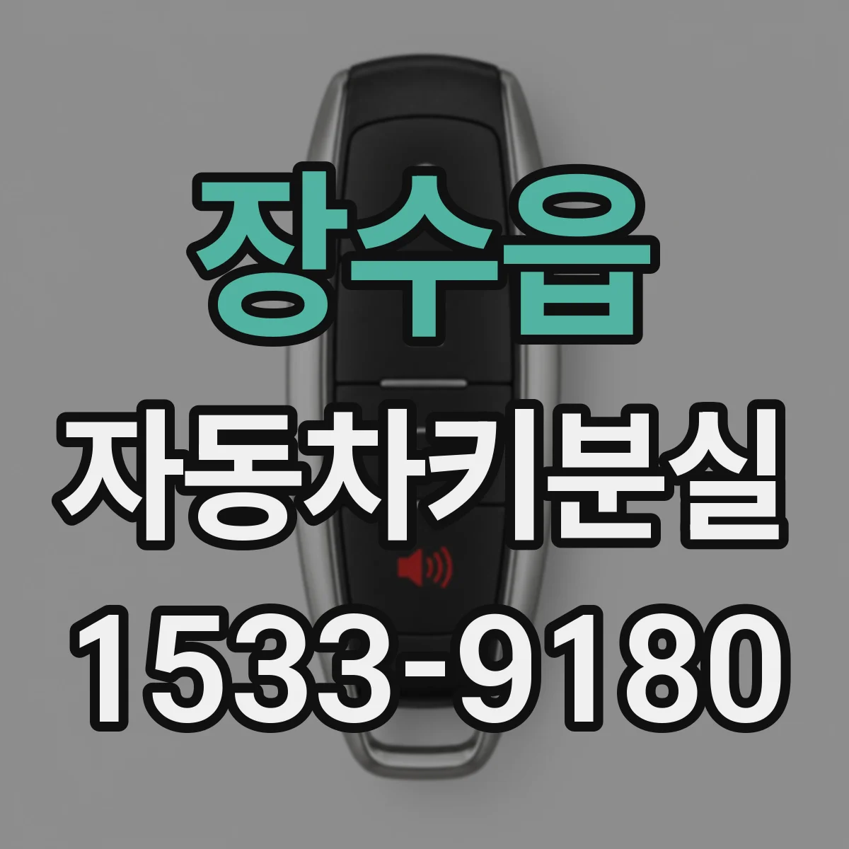장수읍 자동차키분실