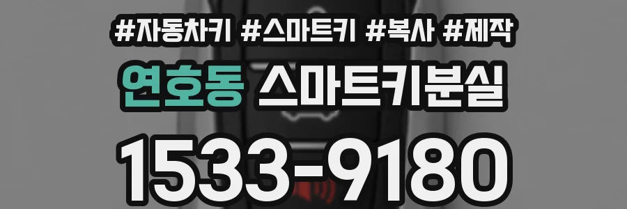 연호동 스마트키분실