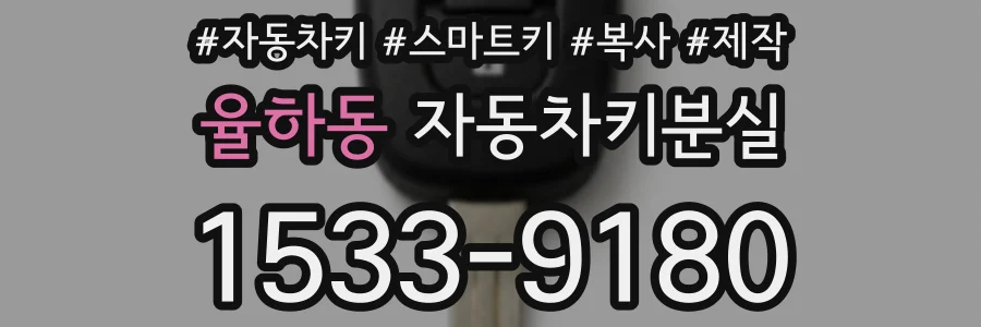 율하동 자동차키분실