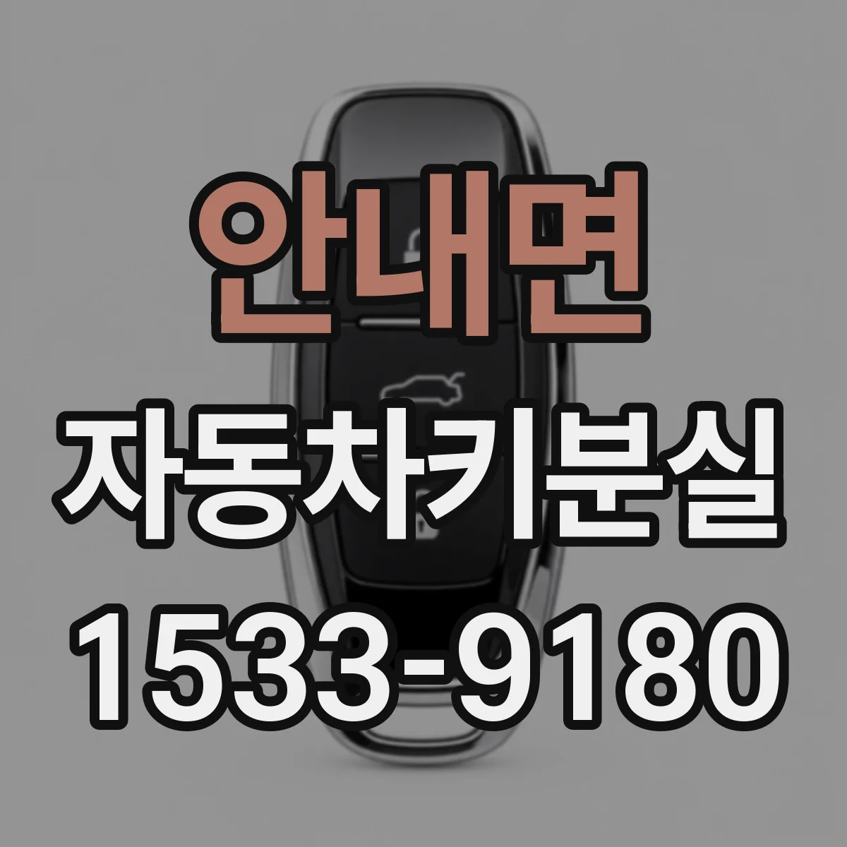 안내면 자동차키분실