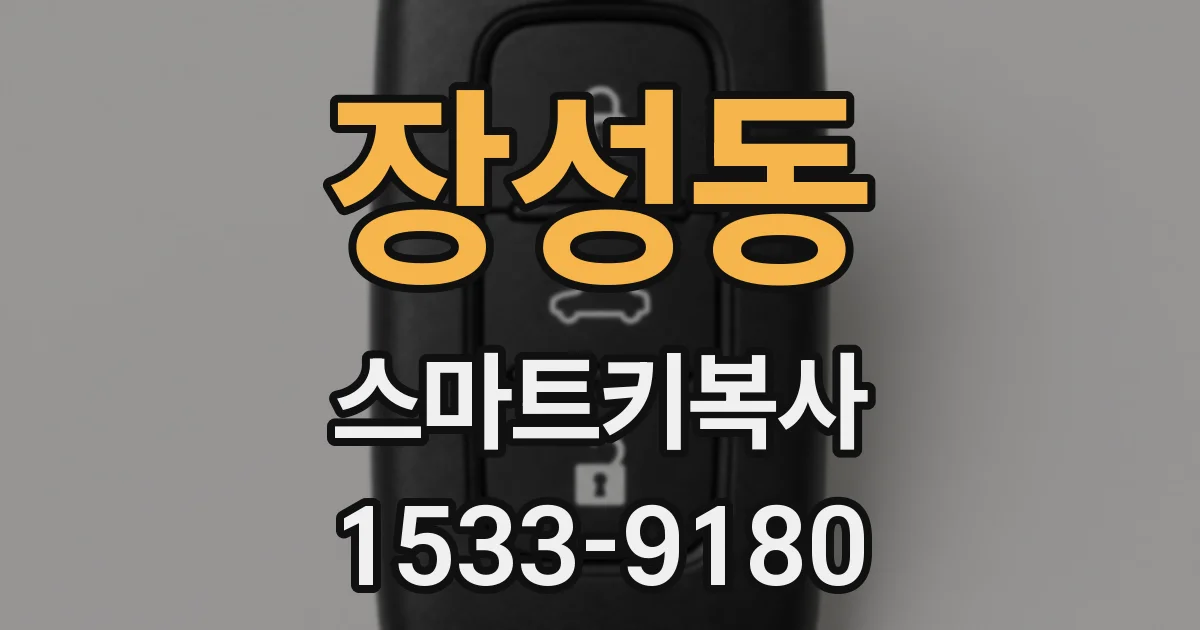 장성동 스마트키복사