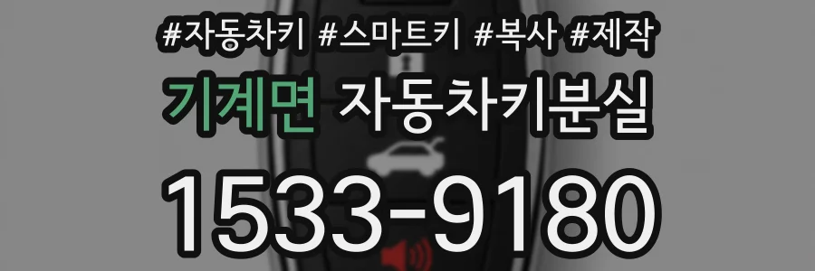 기계면 자동차키분실