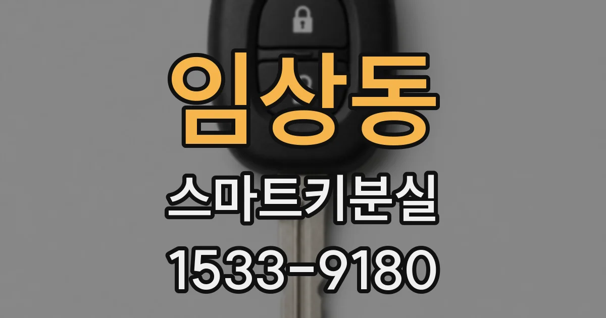 임상동 스마트키분실