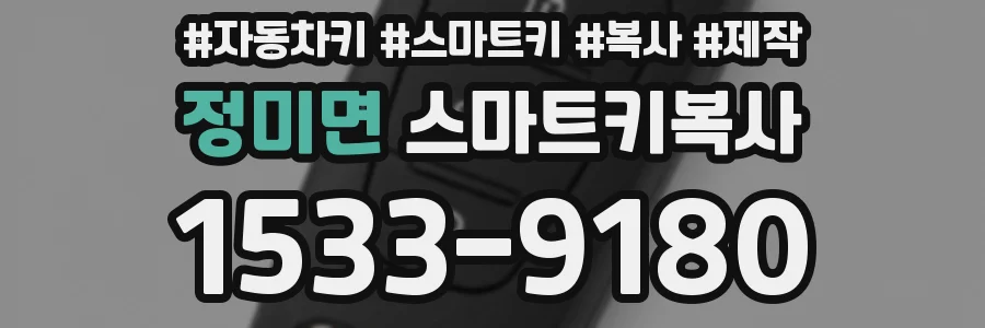 정미면 스마트키복사