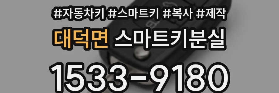대덕면 스마트키분실