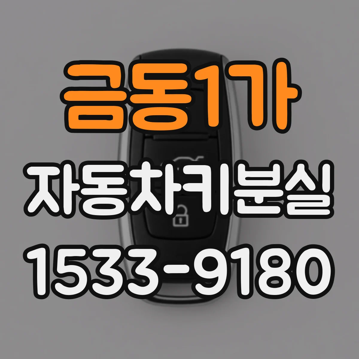 금동1가 자동차키분실