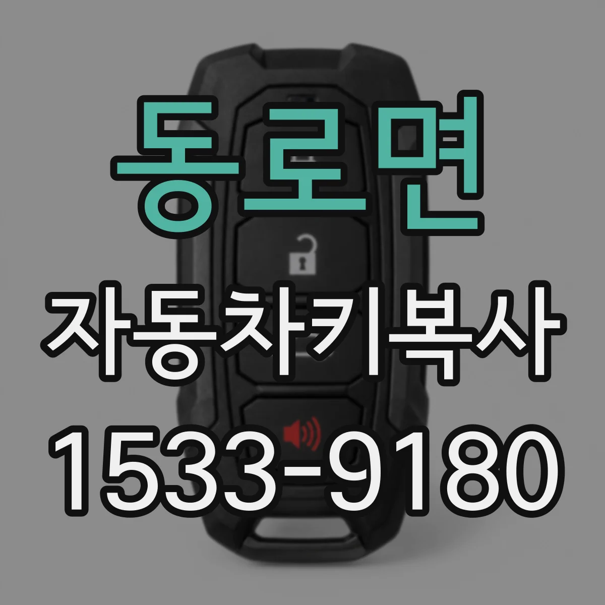 동로면 자동차키복사