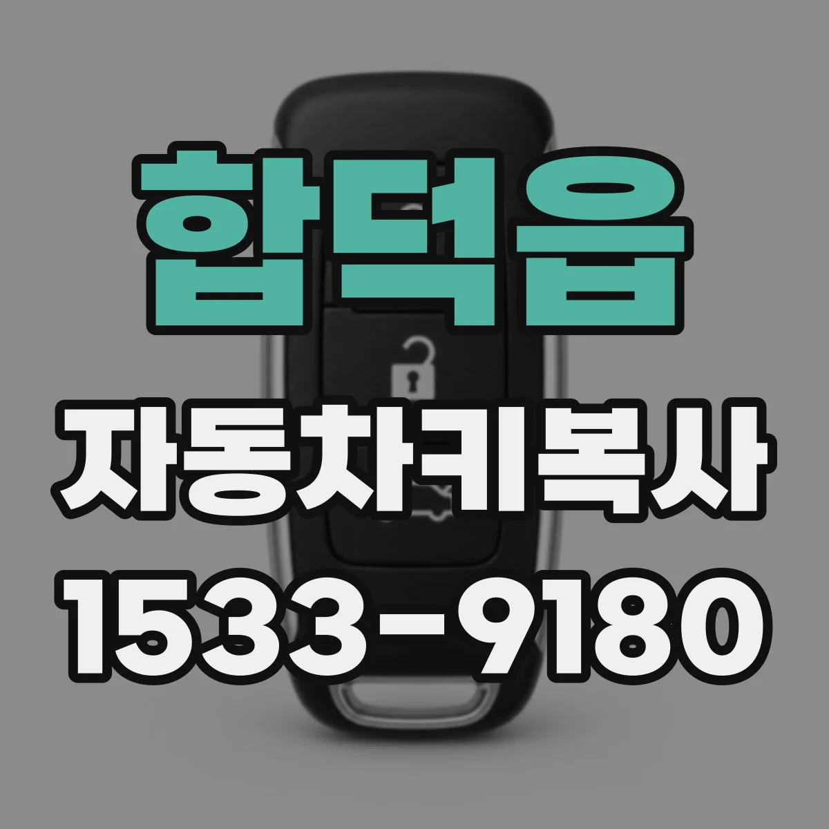 합덕읍 자동차키복사