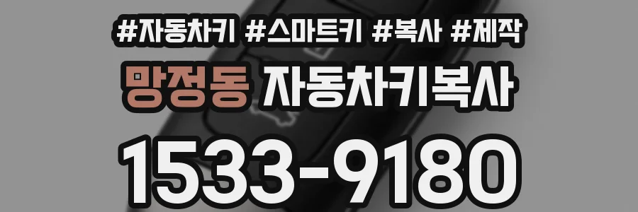 망정동 자동차키복사