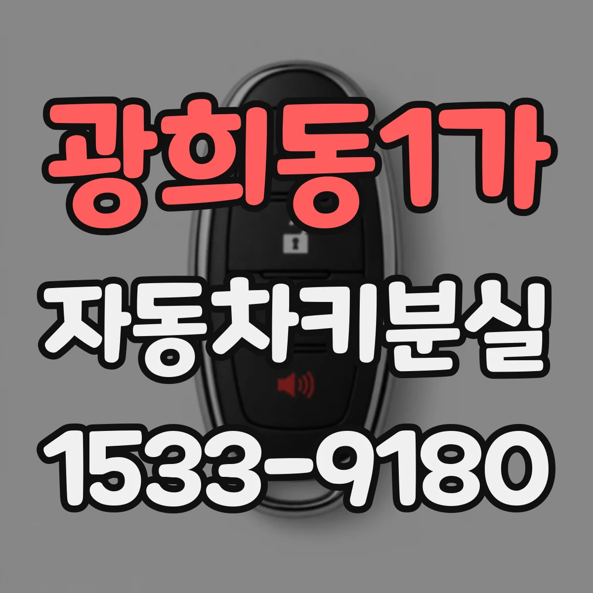 광희동1가 자동차키분실