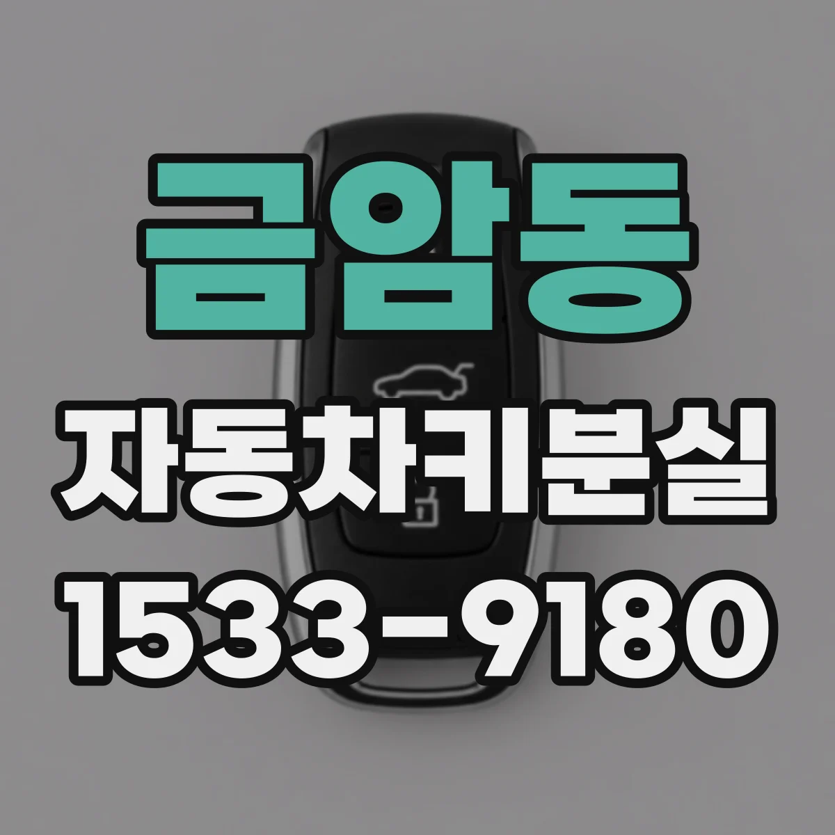 금암동 자동차키분실