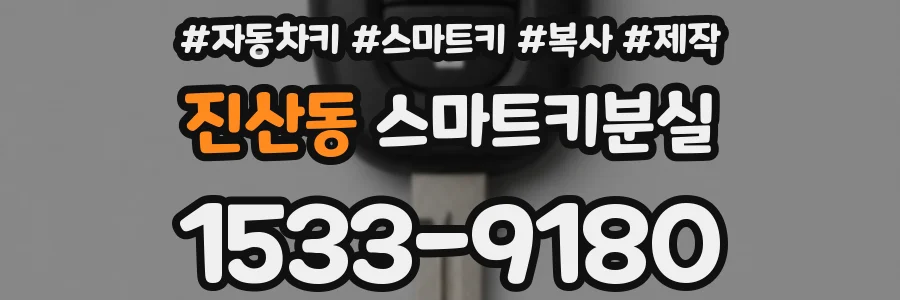 진산동 스마트키분실