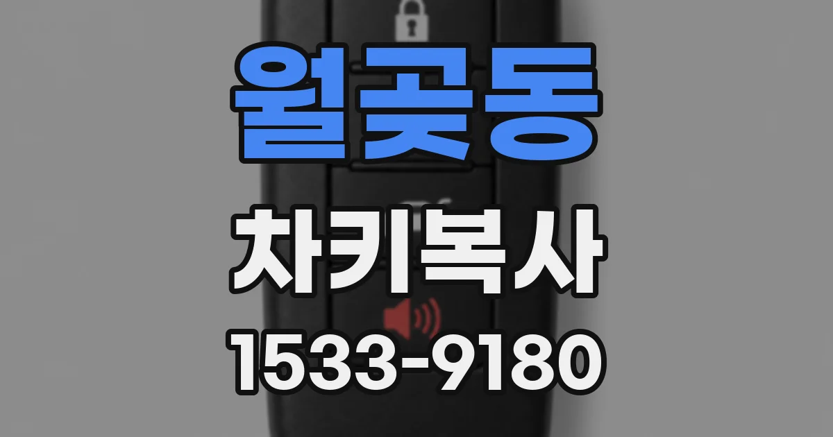 월곶동 차키복사