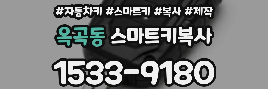 옥곡동 스마트키복사