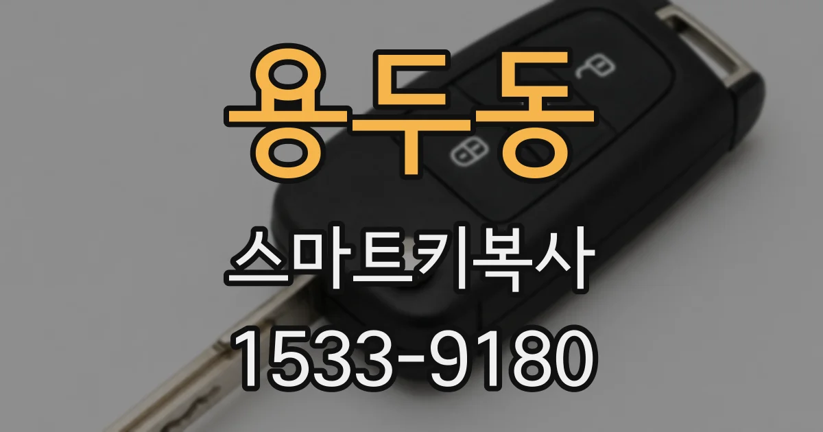 용두동 스마트키복사