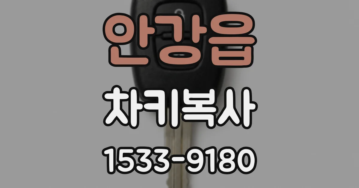 안강읍 차키복사