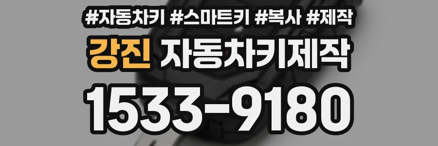 강진 자동차키제작