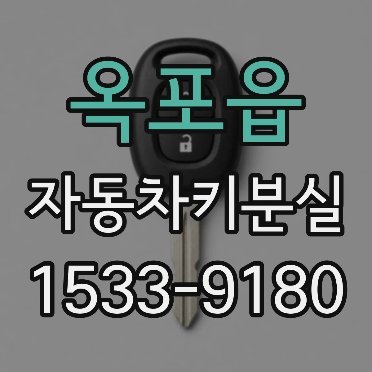 옥포읍 자동차키분실